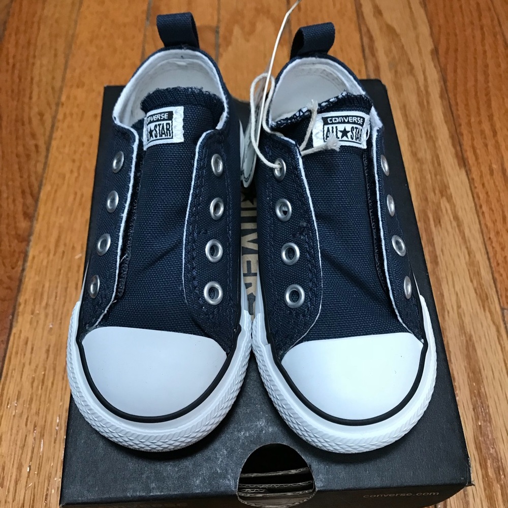Converse Navy Slip On